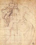Pontormo, Jacopo Adam and Eve at Work Spain oil painting artist
